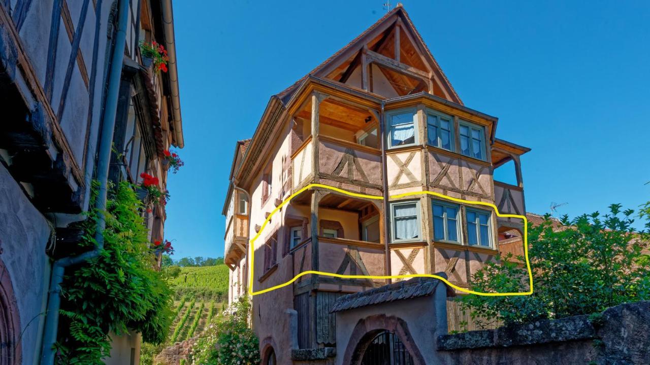 Remparts De Riquewihr - Le Petit Loup Lägenhet Exteriör bild
